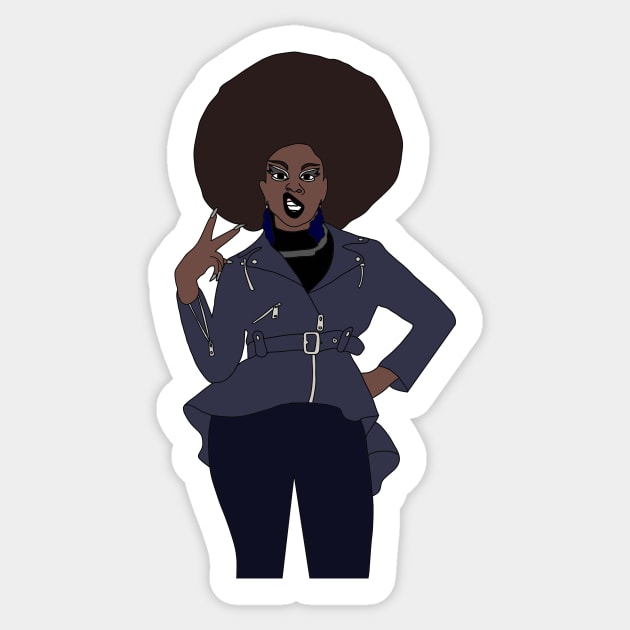 Bob the Drag Queen Sticker by Trashley Banks